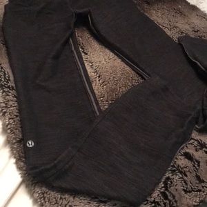 Size 2 Black/gray lululemon leggings